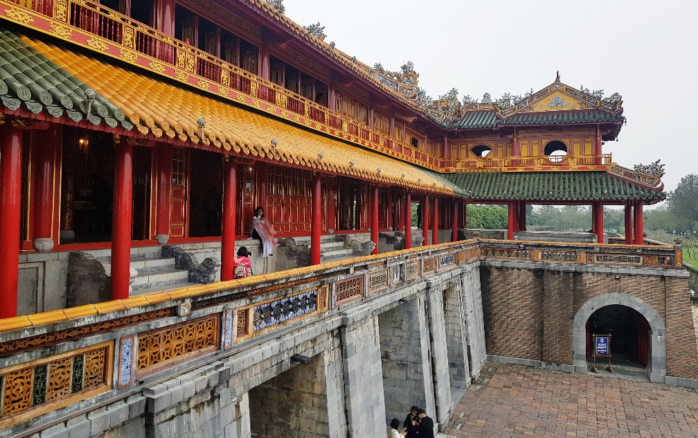 Công trình Ngọ Môn Quan tráng lệ sau quá trình trùng tu