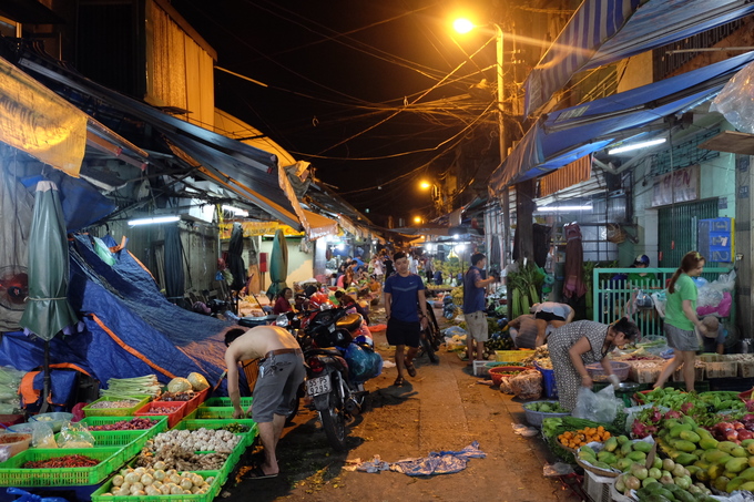 Chợ Võ Thành Trang mang tên cũ là Bà Quẹo từ năm 1967