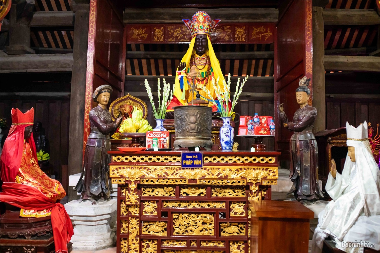 Tháp Hòa Phong tại chùa Dâu