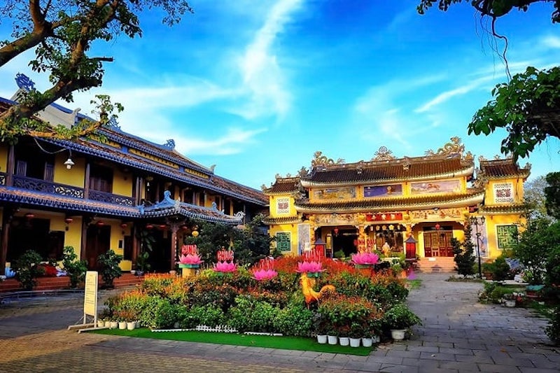 Chùa Pháp Bảo - chùa đẹp Hội An giữa không gian thiên nhiên