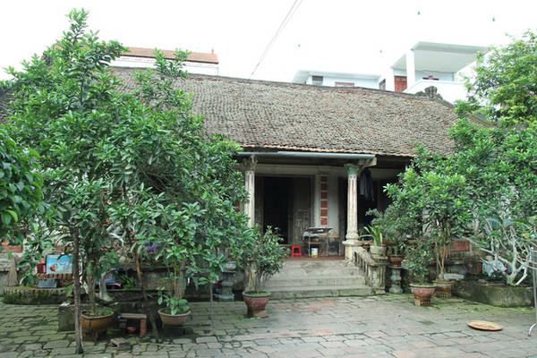 Nhà cổ nhuốm màu thời gian ở làng Tây Mỗ