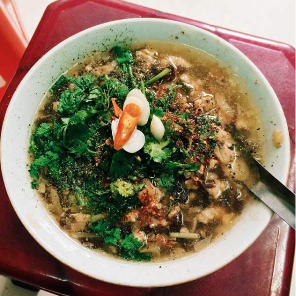 Bánh đúc Hà Nội mùa thu đông Bánh đúc Hà Nội mùa thu đông
