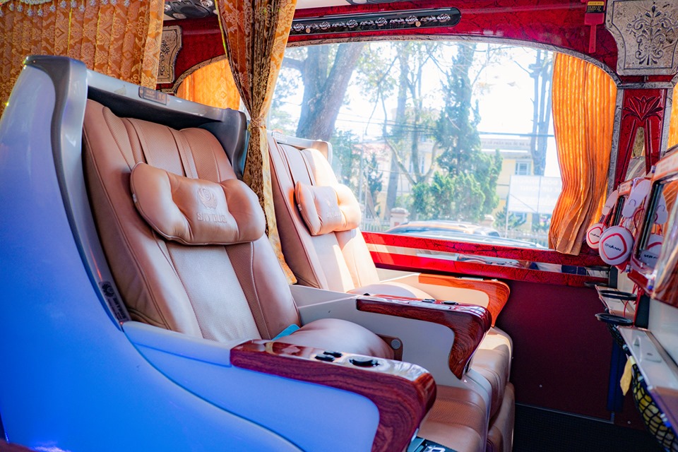 Nguyễn Kim Limousine, “siêu xe” được trang bị ghế massage tuyến Sài Gòn – Đà Lạt