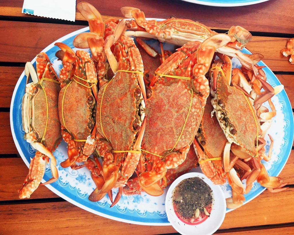 Ghẹ Hàm Ninh món ngon Phú Quốc