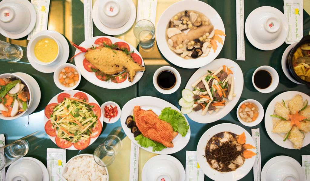 Ảnh: Fb Nhà hàng cơm chay Nàng Tấm