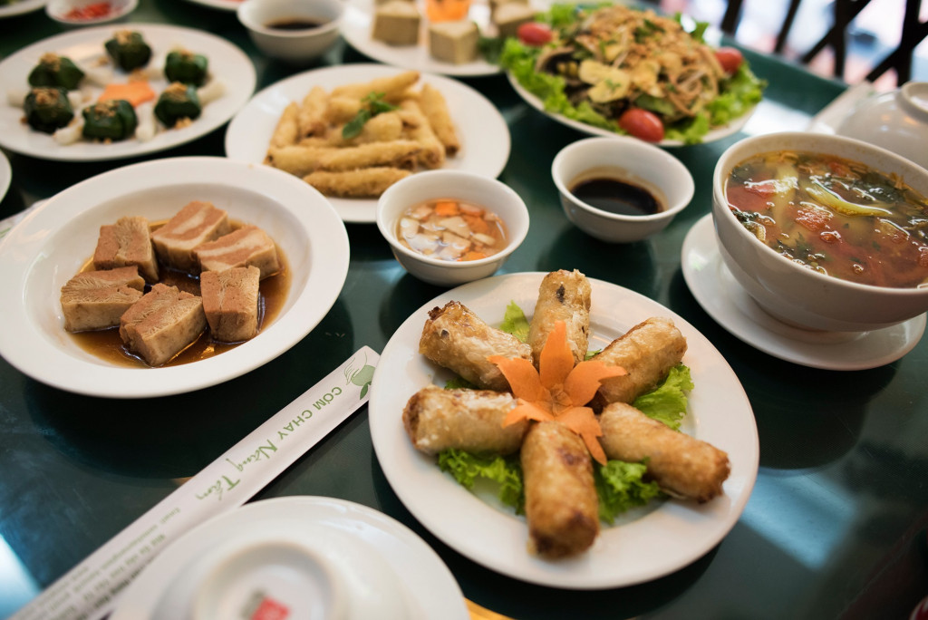 Ảnh: Fb Cơm chay Nàng Tấm