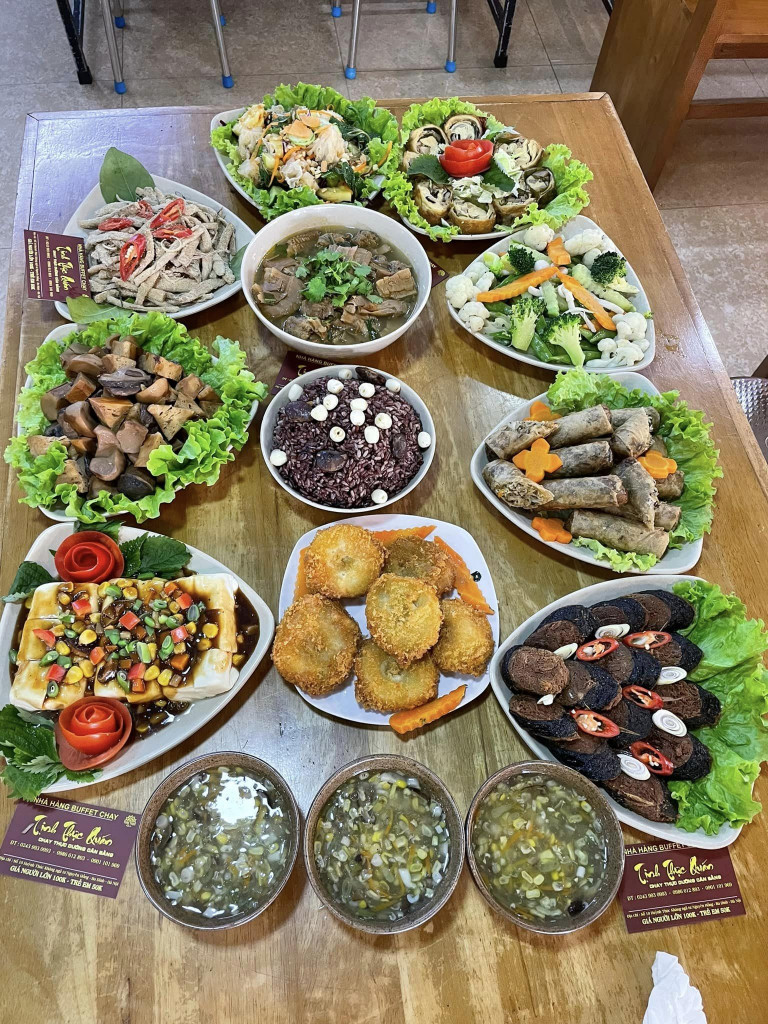 Ảnh: Fb Tịnh Thực Quán - Tinh Thuc Vegetarian Food Restaurant