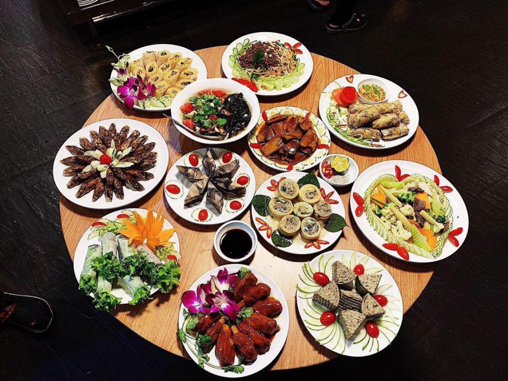 Ảnh: Fb Nhà Hàng Buffet Chay An Lạc