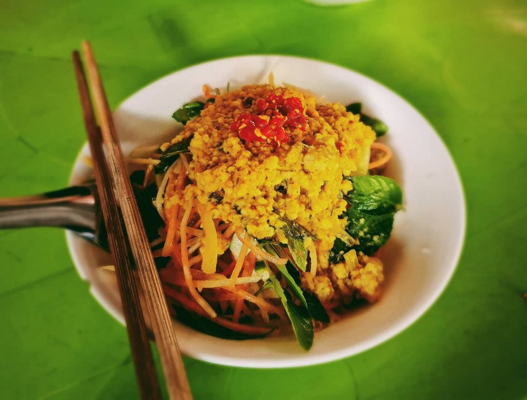 Bún kèn. Ảnh: @chopfang