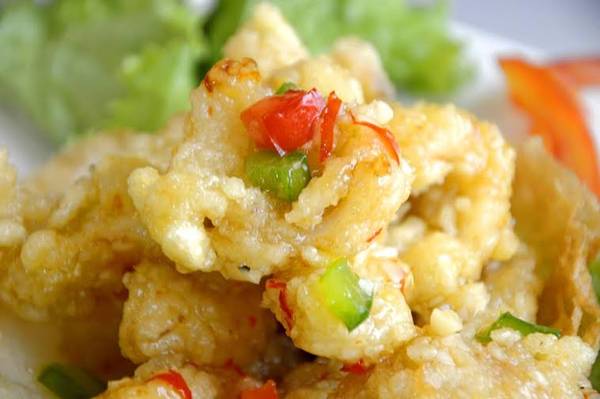 Món mực kim sa lạ miệng.