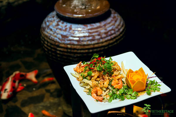 Món ăn dân dã truyền thống tại nhà hàng Vietheritage