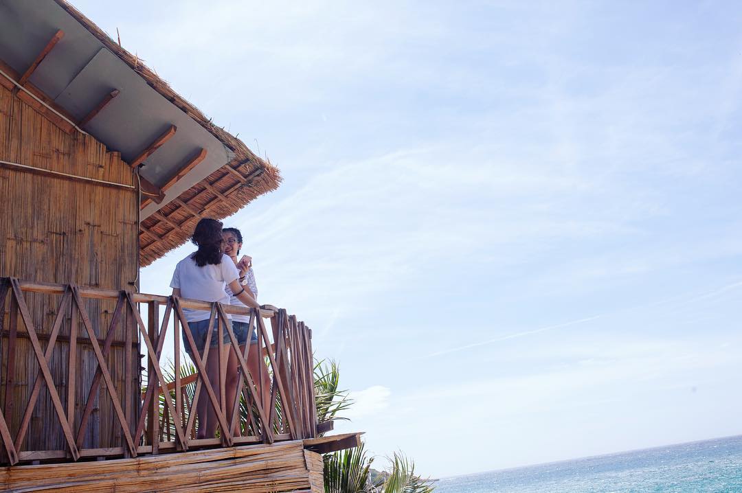 Góc check-in hướng biển tại nhà nghỉ Bãi Nồm Bình Ba