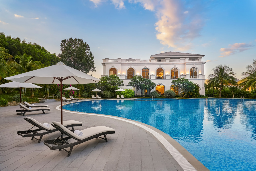 Ban công hướng biển tuyệt đẹp tại resort