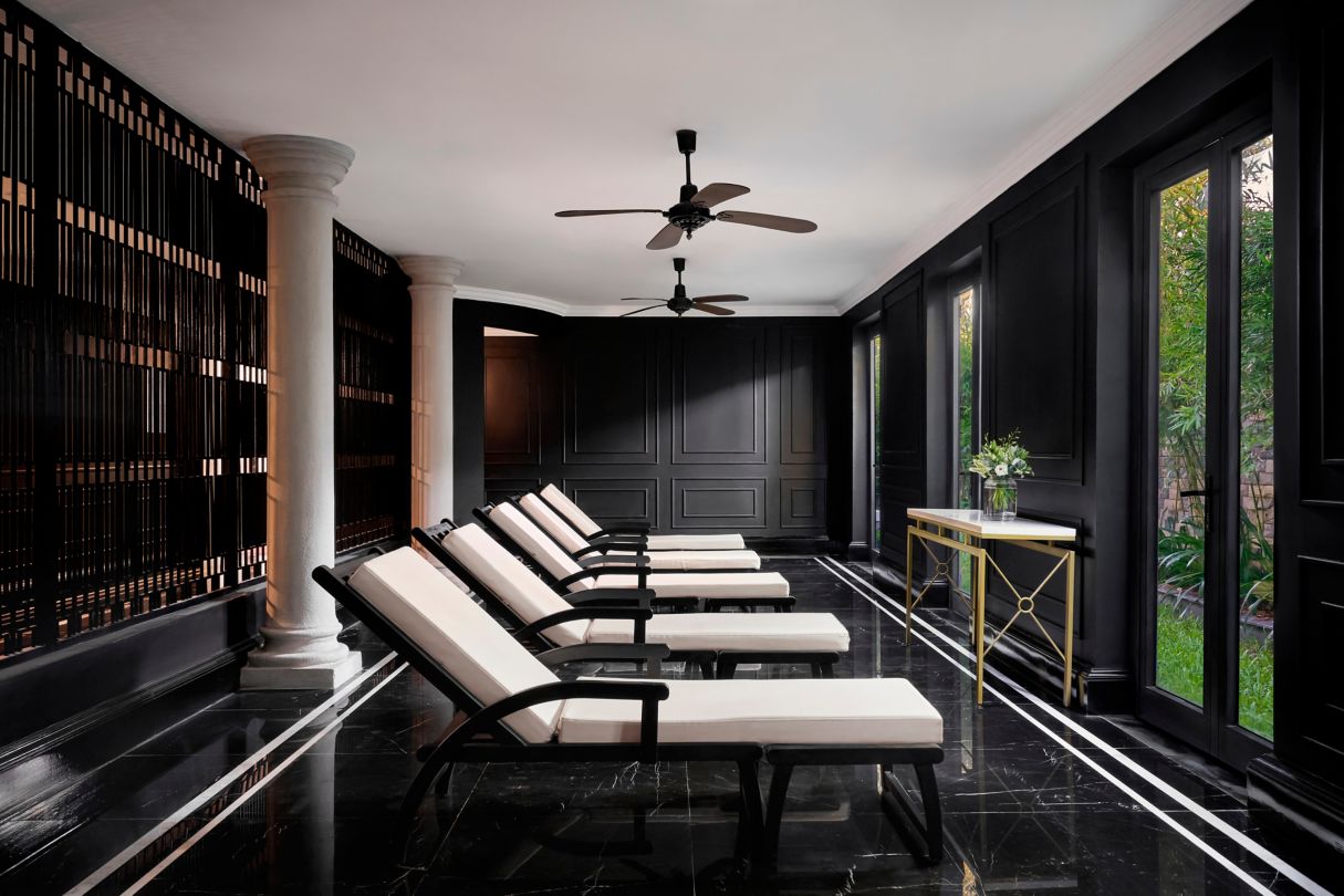 Phòng xông hơi hiện đại tại Quan Spa