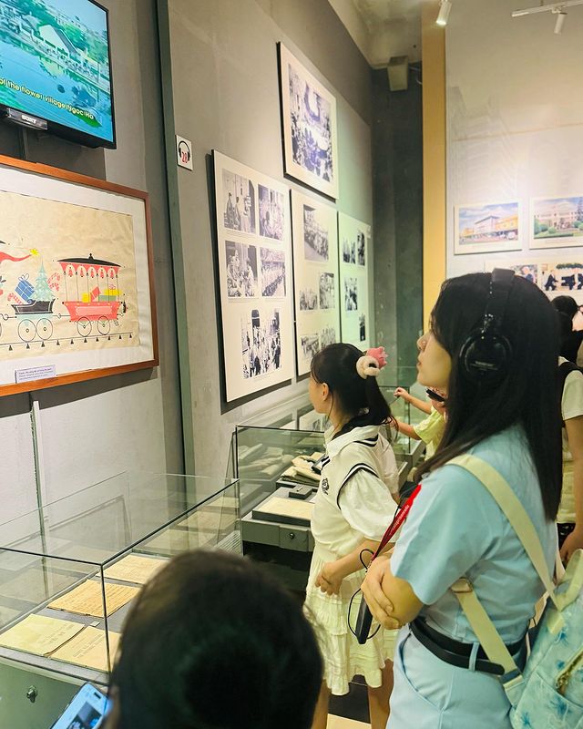 Không gian tham quan nhà tù Hỏa Lò