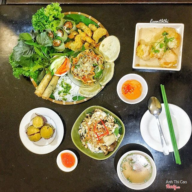 Món nấm chay tại An Nhiên Sài Gòn