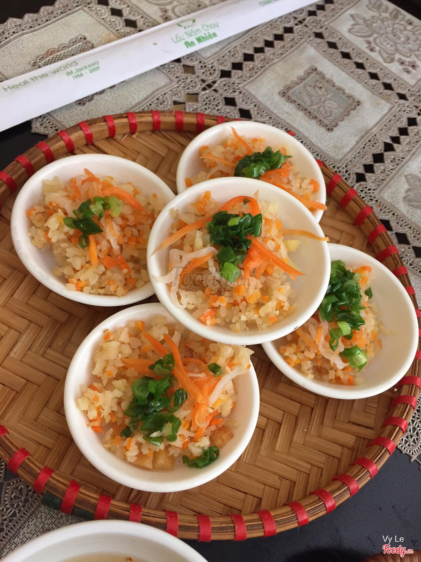 Thực đơn nhà hàng chay An Nhiên Sài Gòn