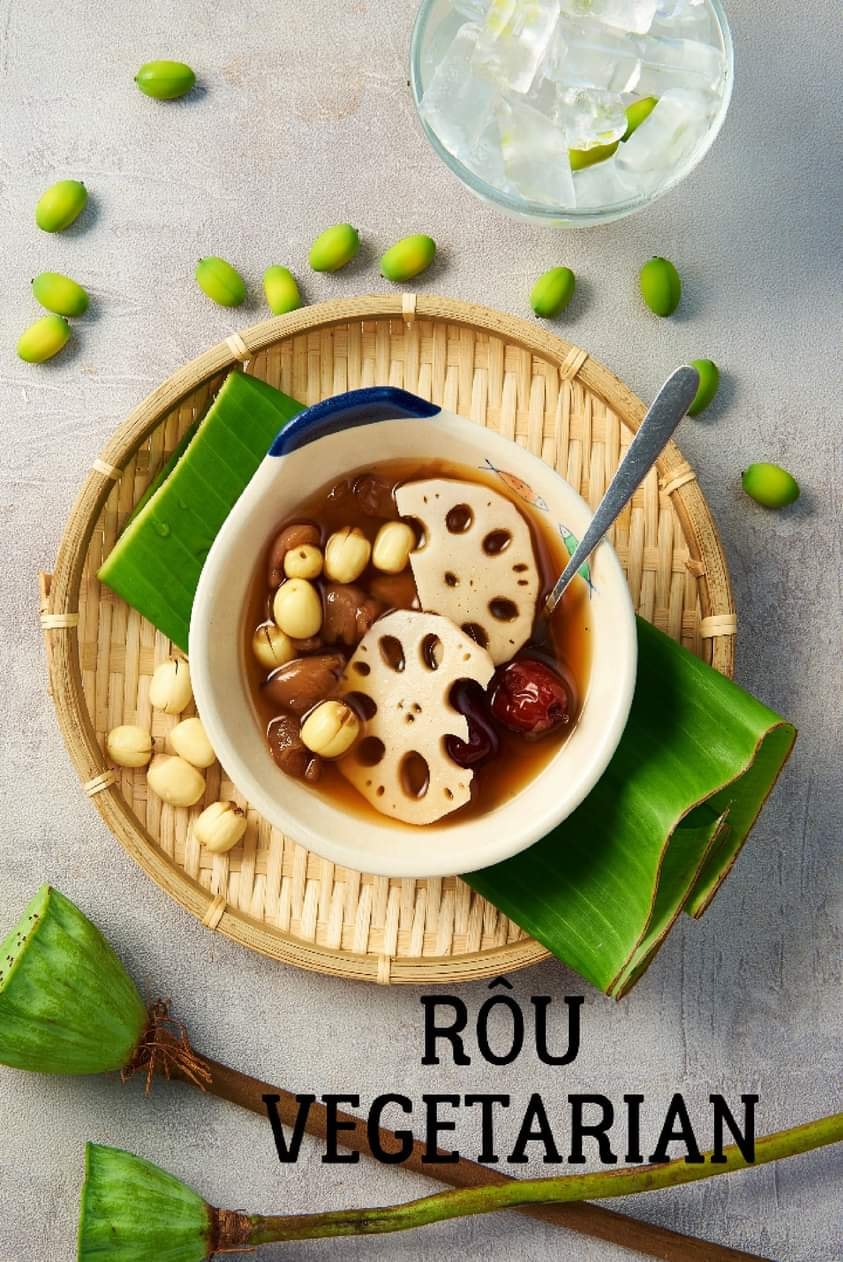 Món rau củ tại nhà hàng chay Rôu Sài Gòn