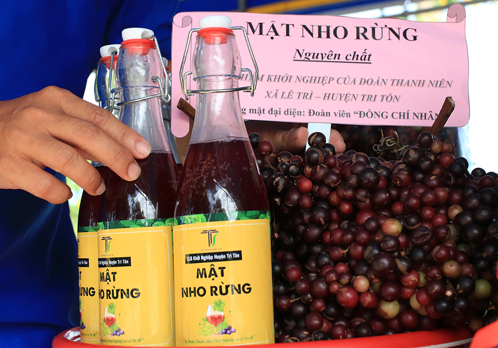 Mật nho rừng. Ảnh: Báo An Giang.