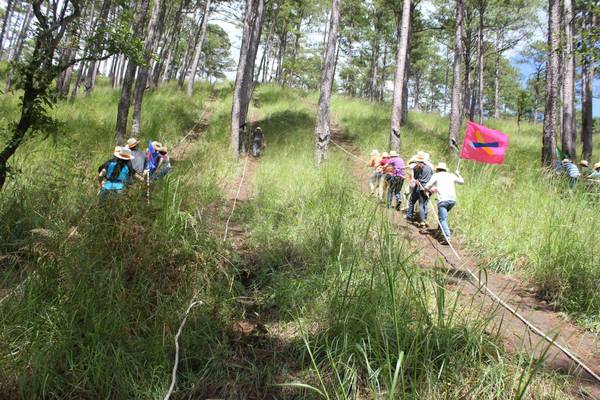 Dốc Đà Lạt Trời Ơi phù hợp hoạt động teambuilding