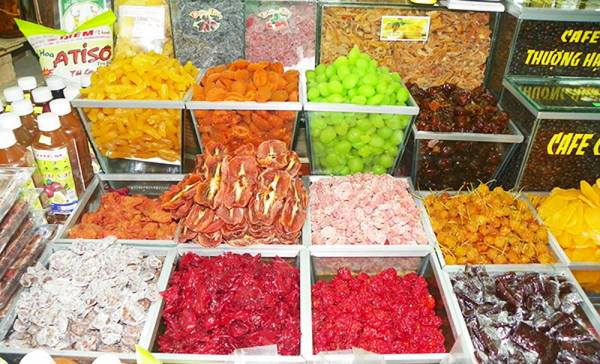 Trái cây sấy khô Đà Lạt đa dạng - quà tặng đặc sản Đà Lạt