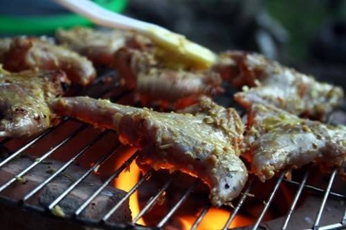 Chuột đồng nướng chao thơm nức mũi