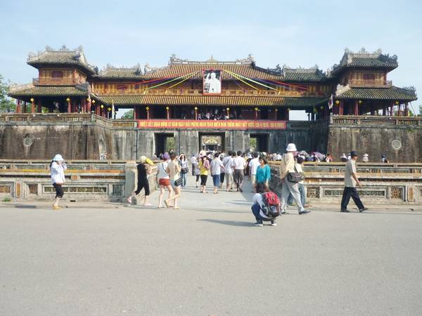 Lầu Ngũ Phụng cổ kính thuộc Đại Nội Huế