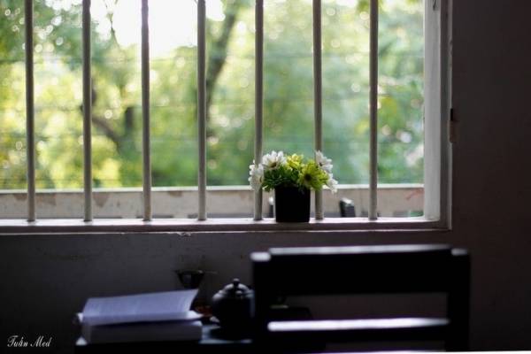 Một góc bình yên tại Gác Trịnh - điểm hẹn du lịch Huế