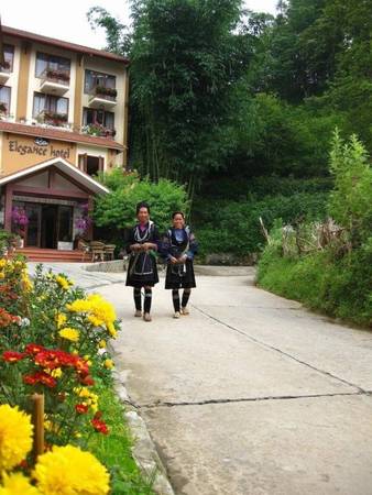 Không gian khách sạn Sapa Elegance