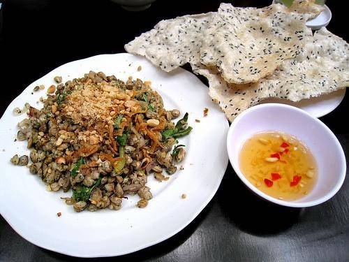 Bánh đa xúc hến - Đặc sản Nghệ An