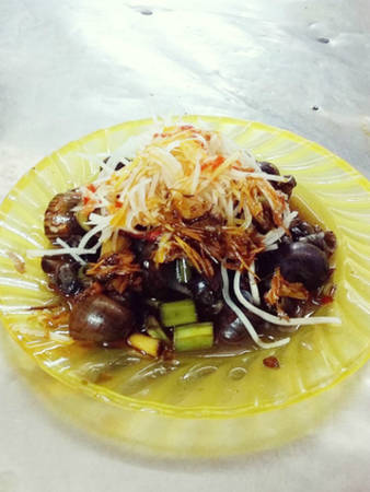 Ốc hút chợ Bắc Mỹ An - món ăn vặt Đà Nẵng