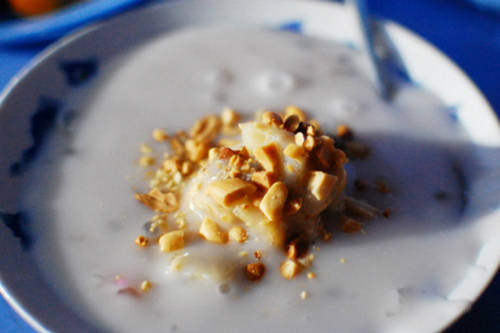 Chè chuối nướng - món ăn vặt Đà Nẵng
