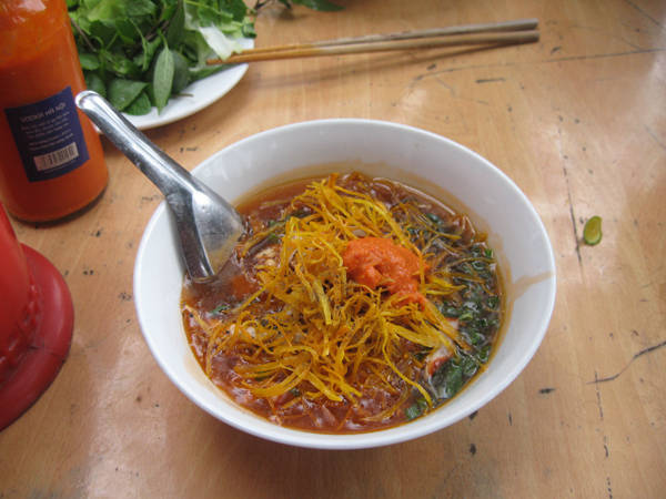 Cuốn sủi khá giống với món phở Tíu. Ảnh: Lam Linh.