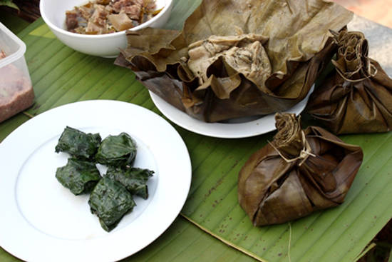 Chả rau đáu món ngon Hòa Bình