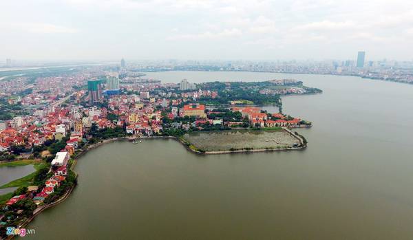 Hồ Tây Hà Nội là hồ ngoại sinh có dạng lòng chảo