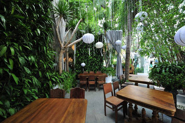 Nhà hàng đẹp Sài Gòn - Không gian tại nhà hàng Gạo
