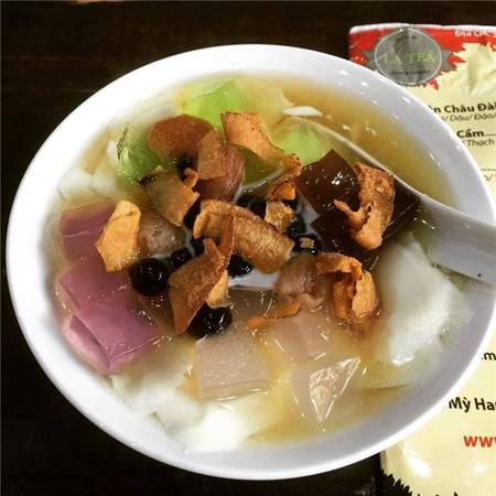 Tào phớ Hà Nội mix thạch đa sắc màu