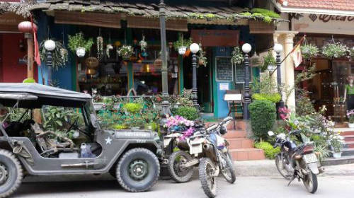 Viet Emotion quán cà phê Sapa trang trí lãng mạn