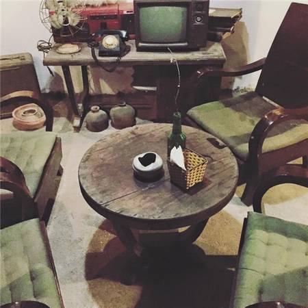 Không gian đậm chất nghệ thuật tại Nhà Sàn Cafe Hà Nội