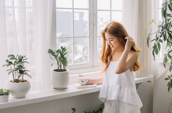 Không gian rộng rãi studio Giáng sinh Sài Gòn