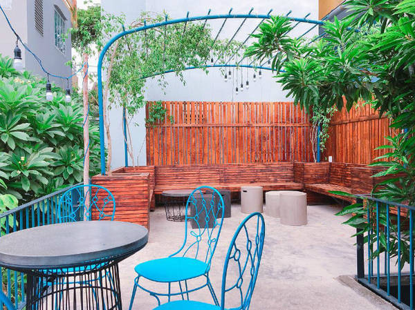 Quán cà phê đẹp Đà Nẵng Golem Cafe không gian vườn treo Quán cà phê đẹp Đà Nẵng Golem Cafe không gian vườn treo