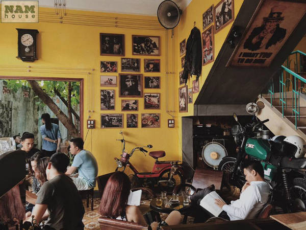 Quán cà phê đẹp Đà Nẵng NAM house phong cách hoài cổ Quán cà phê đẹp Đà Nẵng NAM house phong cách hoài cổ