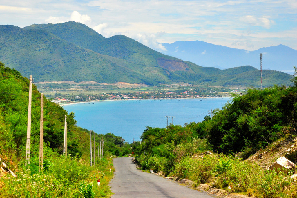 Phong cảnh thiên nhiên hoang sơ tại resort Ninh Vân Bay