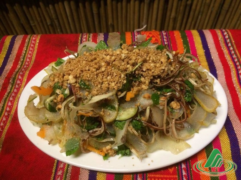 Nộm da trâu đặc sản Sơn La