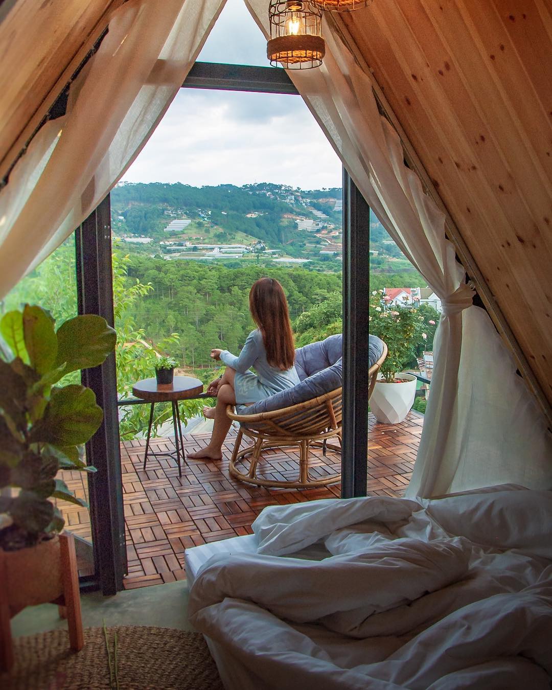 View đồi thông LengKeng Da Lat