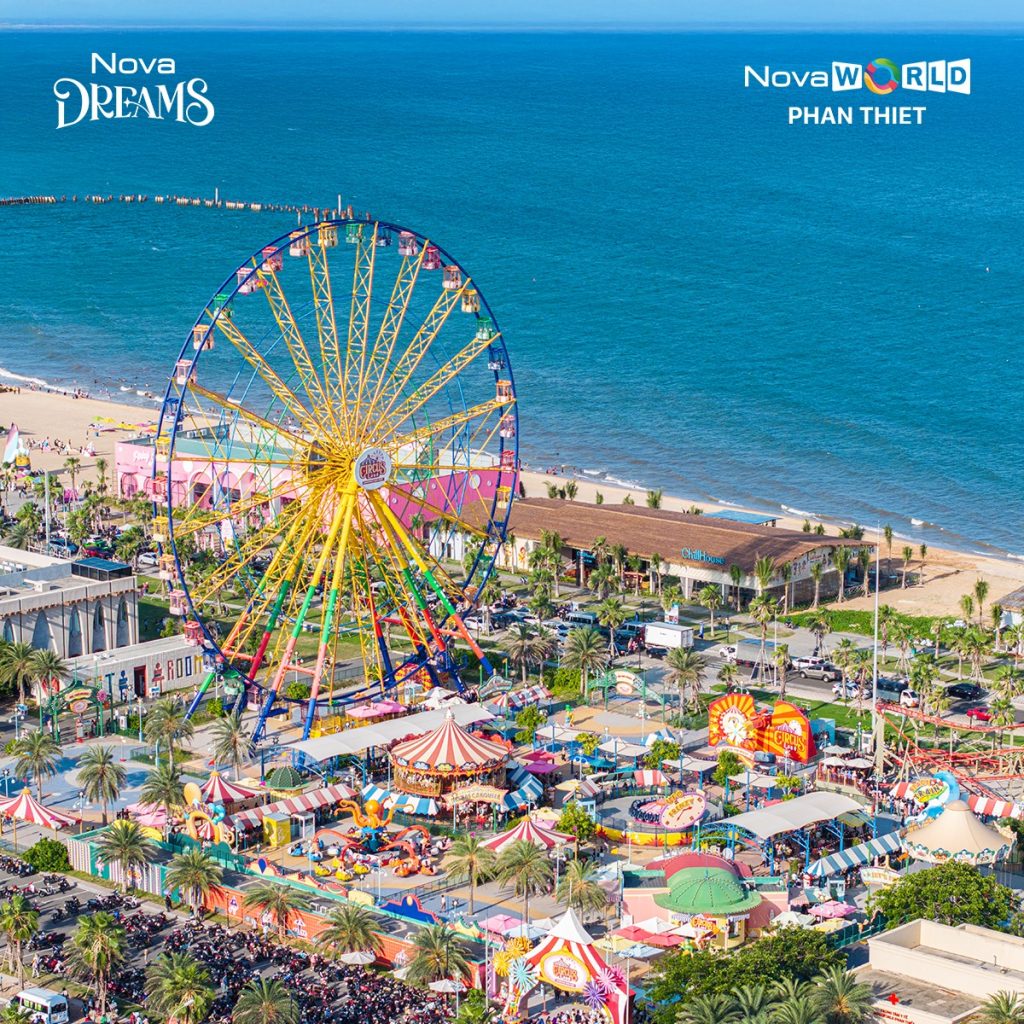 Vui chơi cực đã bên biển tại Nova Dreams Phan Thiết