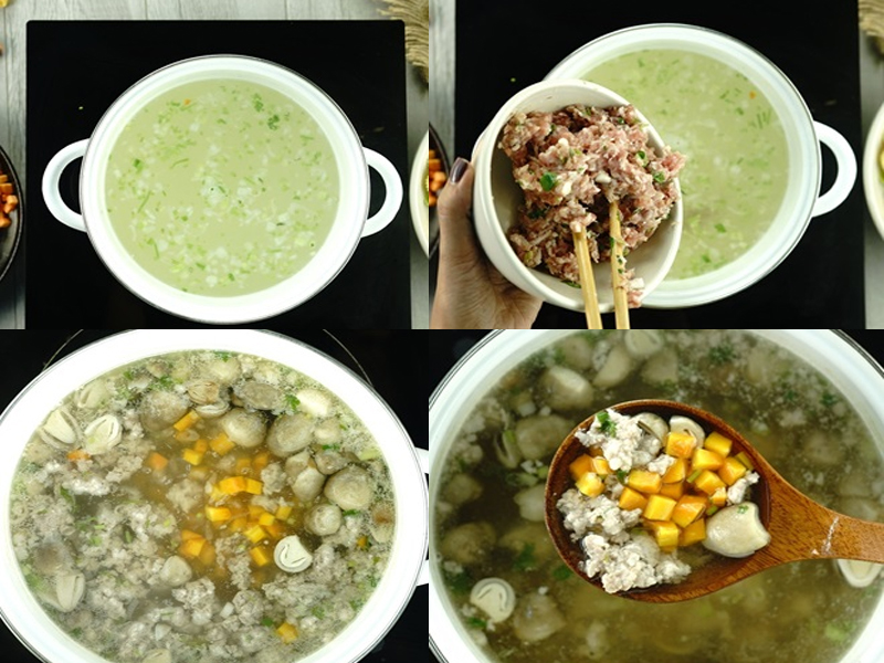 Nui nấu thịt bằm hoàn chỉnh thơm ngon