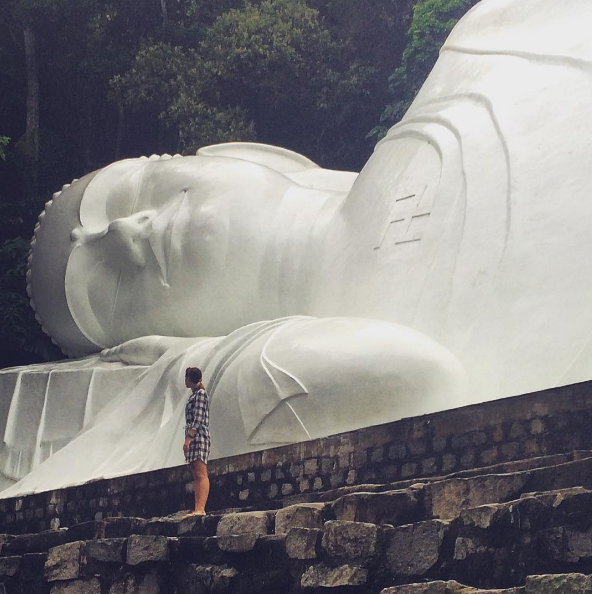 Tượng Phật tại Núi Tà Cú