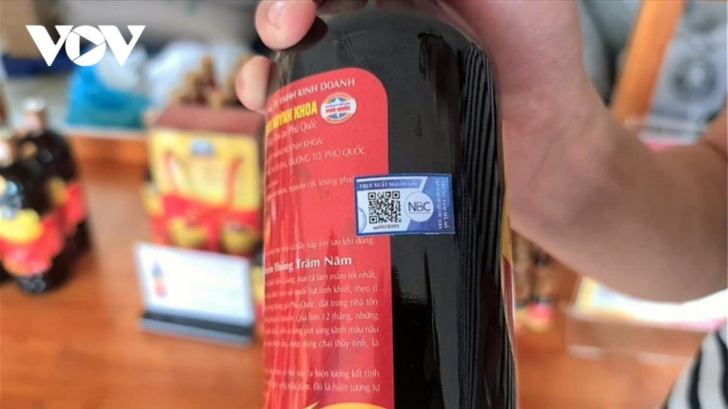 Tem truy xuất nguồn gốc nước mắm Phú Quốc