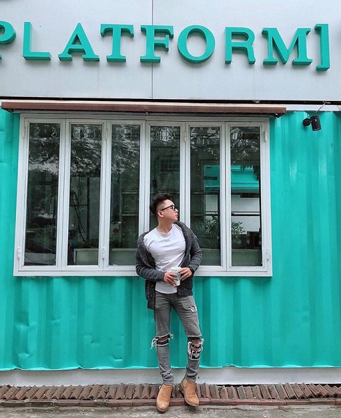 Mặt tiền Platform - quán cafe Hà Nội